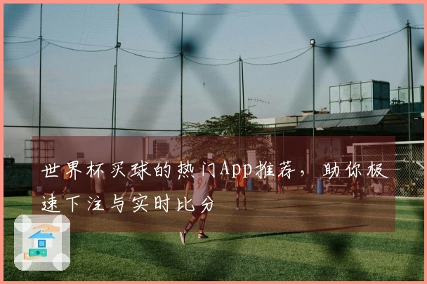 世界杯买球的热门App推荐，助你极速下注与实时比分