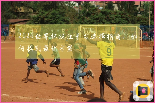 2026世界杯投注平台选择指南，如何找到最优方案